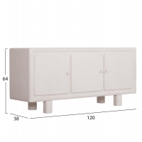 ΜΠΟΥΦΕΣ ΣΕΙΡΑ SANTORINI HM18068 MDF ΣΕ ΥΠΟΛΕΥΚΟ ΧΡΩΜΑ-3 ΠΟΡΤΕΣ 140x38x64Υεκ. ΜΠΟΥΦΕΣ ΣΕΙΡΑ SANTORINI HM18068 MDF ΣΕ ΥΠΟΛΕΥΚΟ ΧΡΩΜΑ-3 ΠΟΡΤΕΣ 140x38x64Υεκ.
