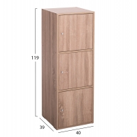 ΝΤΟΥΛΑΠΙ ΜΕ 3 ΑΠΟΘ. ΧΩΡΟΥΣ SORIANO HM9939.11 SONAMA OAK ΜΕΛΑΜΙΝΗ 40x39x119Υεκ. ΝΤΟΥΛΑΠΙ ΜΕ 3 ΑΠΟΘ. ΧΩΡΟΥΣ SORIANO HM9939.11 SONAMA OAK ΜΕΛΑΜΙΝΗ 40x39x119Υεκ.