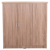 ΝΤΟΥΛΑΠΑ 3ΦΥΛΛΗ ΜΕ ΡΑΦΙΑ FUENTO HM2482.01 SONAMA OAK ΜΕΛΑΜΙΝΗ 120-116x40x123,5Υεκ. ΝΤΟΥΛΑΠΑ 3ΦΥΛΛΗ ΜΕ ΡΑΦΙΑ FUENTO HM2482.01 SONAMA OAK ΜΕΛΑΜΙΝΗ 120-116x40x123,5Υεκ.