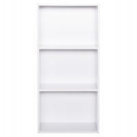 ΡΑΦΙΕΡΑ ΤΟΙΧΟΥ CUBICON HM9941.01 ΛΕΥΚΗ ΜΕΛΑΜΙΝΗ 38,5x23,5x80Υεκ.