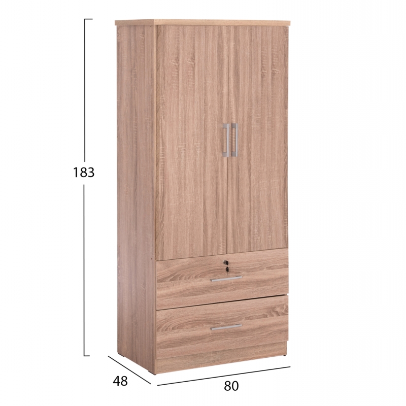 ΝΤΟΥΛΑΠΑ ΜΕ ΣΥΡΤΑΡΙΑ REINA HM2484.11 SONAMA OAK ΜΕΛΑΜΙΝΗ 80x48x183Υεκ. ΝΤΟΥΛΑΠΑ ΜΕ ΣΥΡΤΑΡΙΑ REINA HM2484.11 SONAMA OAK ΜΕΛΑΜΙΝΗ 80x48x183Υεκ.