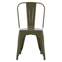 ΚΑΡΕΚΛΑ ΜΕΤΑΛΛΙΚΗ MELITA-PRO HM8641.43 ΣΕ DARK OLIVE GREEN 44x47x84.5Υεκ.