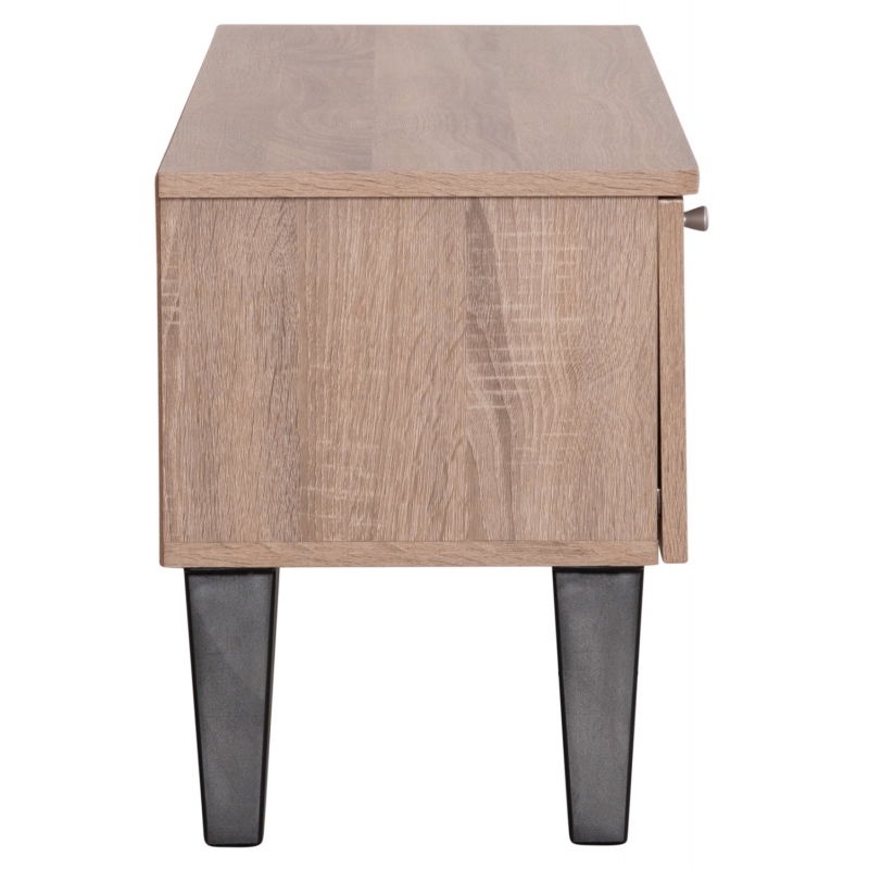 ΕΠΙΠΛΟ ΤΗΛΕΟΡΑΣΗΣ IREN HM2481.01 ΜΕΛΑΜΙΝΗ ΣΕ SONAMA OAK-ΜΑΥΡΟ 120x32,5-34x41Yεκ.