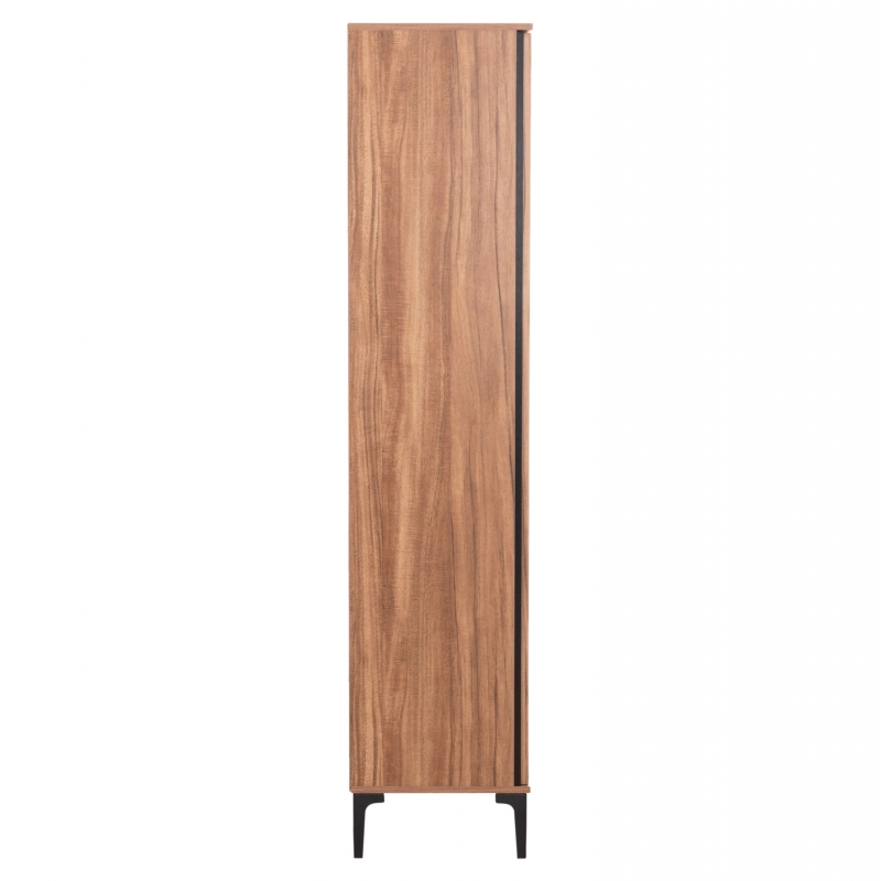 ΒΙΤΡΙΝΑ ΣΕΙΡΑ HARRY HM18011.01 ΜΕΛΑΜΙΝΗ ΣΚΟΥΡΟ ΦΥΣΙΚΟ ΞΥΛΟΥ-ΜΑΥΡΟ 90x40x185Υεκ. ΒΙΤΡΙΝΑ ΣΕΙΡΑ HARRY HM18011.01 ΜΕΛΑΜΙΝΗ ΣΚΟΥΡΟ ΦΥΣΙΚΟ ΞΥΛΟΥ-ΜΑΥΡΟ 90x40x185Υεκ.
