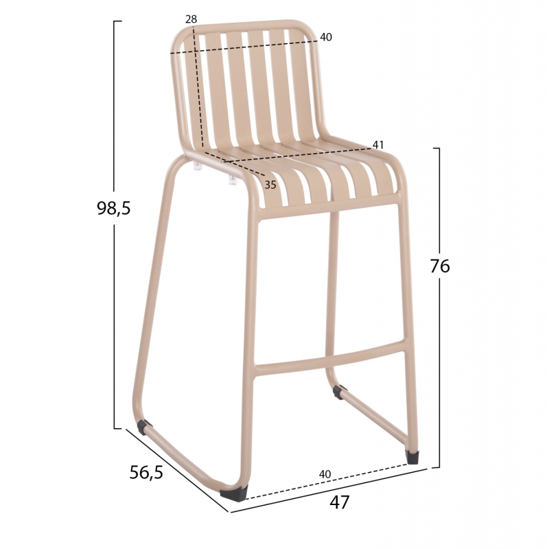 ΣΚΑΜΠΟ ΜΠΑΡ ΑΛΟΥΜΙΝΙΟΥ RACHEL HM6341.04 ΣΑΜΠΑΝΙ 59,5x55x101Υεκ. ΣΚΑΜΠΟ ΜΠΑΡ ΑΛΟΥΜΙΝΙΟΥ RACHEL HM6341.04 ΣΑΜΠΑΝΙ 59,5x55x101Υεκ.