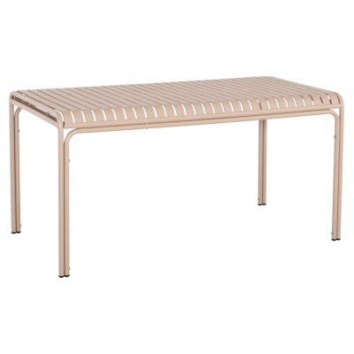 ΤΡΑΠΕΖΙ ΑΛΟΥΜΙΝΙΟΥ RACHEL HM6339.04 ΣΑΜΠΑΝΙ 150x80x76Υεκ.
