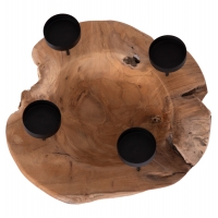 ΕΠΙΤΡΑΠΕΖΙΟ ΚΗΡΟΠΗΓΙΟ/BOWL FRAN HM4390 ΞΥΛΟ ΤΕΑΚ-ΜΕΤΑΛΛΟ 30x30x7-15Υεκ. ΕΠΙΤΡΑΠΕΖΙΟ ΚΗΡΟΠΗΓΙΟ/BOWL FRAN HM4390 ΞΥΛΟ ΤΕΑΚ-ΜΕΤΑΛΛΟ 30x30x7-15Υεκ.