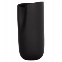 ΕΠΙΤΡΑΠΕΖΙΟ ΚΕΡΑΜΙΚΟ ΔΙΑΚΟΣΜΗΤΙΚΟ GLAZE HM4606.02 ΜΑΥΡΟ ΜΑΤ 17x16,5x37Υεκ