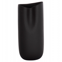 ΕΠΙΤΡΑΠΕΖΙΟ ΚΕΡΑΜΙΚΟ ΔΙΑΚΟΣΜΗΤΙΚΟ GLAZE HM4606.02 ΜΑΥΡΟ ΜΑΤ 17x16,5x37Υεκ