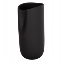 ΕΠΙΤΡΑΠΕΖΙΟ ΚΕΡΑΜΙΚΟ ΔΙΑΚΟΣΜΗΤΙΚΟ GLAZE HM4606.02 ΜΑΥΡΟ ΜΑΤ 17x16,5x37Υεκ