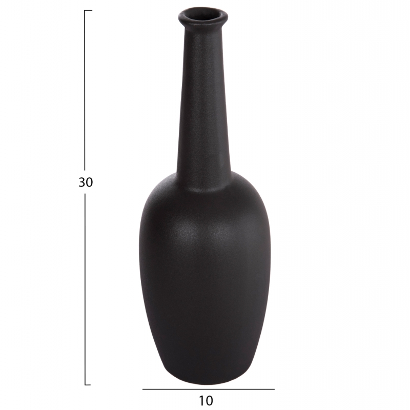 ΕΠΙΤΡΑΠΕΖΙΟ ΚΕΡΑΜΙΚΟ ΔΙΑΚΟΣΜΗΤΙΚΟ ELENDIL HM4592.02 ΜΑΥΡΟ ΜΑΤ Φ10x30Υεκ ΕΠΙΤΡΑΠΕΖΙΟ ΚΕΡΑΜΙΚΟ ΔΙΑΚΟΣΜΗΤΙΚΟ ELENDIL HM4592.02 ΜΑΥΡΟ ΜΑΤ Φ10x30Υεκ