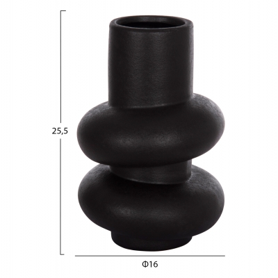 ΕΠΙΤΡΑΠΕΖΙΟ ΚΕΡΑΜΙΚΟ ΔΙΑΚΟΣΜΗΤΙΚΟ ROOK HM4627.02 ΜΑΥΡΟ ΜΑΤ Φ16x25,5Υεκ ΕΠΙΤΡΑΠΕΖΙΟ ΚΕΡΑΜΙΚΟ ΔΙΑΚΟΣΜΗΤΙΚΟ ROOK HM4627.02 ΜΑΥΡΟ ΜΑΤ Φ16x25,5Υεκ
