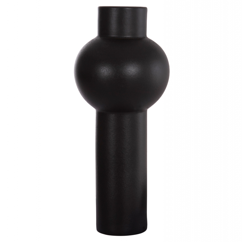 ΕΠΙΤΡΑΠΕΖΙΟ ΚΕΡΑΜΙΚΟ ΔΙΑΚΟΣΜΗΤΙΚΟ SCEPTER HM4604.02 ΜΑΥΡΟ ΜΑΤ Φ17x39Υεκ