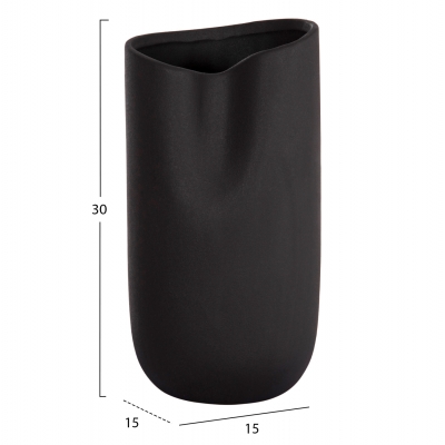 ΕΠΙΤΡΑΠΕΖΙΟ ΚΕΡΑΜΙΚΟ ΔΙΑΚΟΣΜΗΤΙΚΟ GLAZE HM4607.02 ΜΑΥΡΟ ΜΑΤ 15x15x30Υεκ ΕΠΙΤΡΑΠΕΖΙΟ ΚΕΡΑΜΙΚΟ ΔΙΑΚΟΣΜΗΤΙΚΟ GLAZE HM4607.02 ΜΑΥΡΟ ΜΑΤ 15x15x30Υεκ