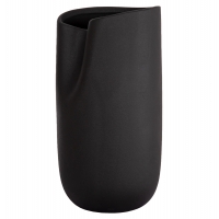 ΕΠΙΤΡΑΠΕΖΙΟ ΚΕΡΑΜΙΚΟ ΔΙΑΚΟΣΜΗΤΙΚΟ GLAZE HM4607.02 ΜΑΥΡΟ ΜΑΤ 15x15x30Υεκ
