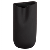 ΕΠΙΤΡΑΠΕΖΙΟ ΚΕΡΑΜΙΚΟ ΔΙΑΚΟΣΜΗΤΙΚΟ GLAZE HM4607.02 ΜΑΥΡΟ ΜΑΤ 15x15x30Υεκ