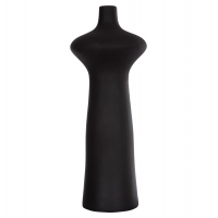 ΕΠΙΤΡΑΠΕΖΙΟ ΚΕΡΑΜΙΚΟ ΔΙΑΚΟΣΜΗΤΙΚΟ SCEPTER HM4636.02 ΜΑΥΡΟ ΜΑΤ Φ18x49Υεκ
