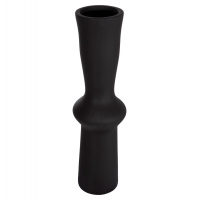 ΕΠΙΤΡΑΠΕΖΙΟ ΚΕΡΑΜΙΚΟ ΔΙΑΚΟΣΜΗΤΙΚΟ SCEPTER HM4637.02 ΜΑΥΡΟ ΜΑΤ Φ14x50Υεκ