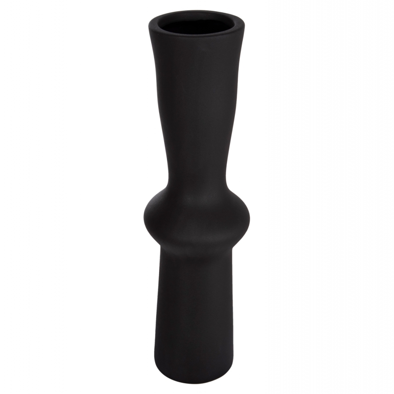 ΕΠΙΤΡΑΠΕΖΙΟ ΚΕΡΑΜΙΚΟ ΔΙΑΚΟΣΜΗΤΙΚΟ SCEPTER HM4637.02 ΜΑΥΡΟ ΜΑΤ Φ14x50Υεκ