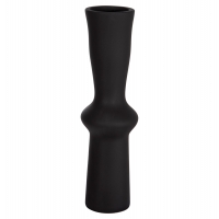 ΕΠΙΤΡΑΠΕΖΙΟ ΚΕΡΑΜΙΚΟ ΔΙΑΚΟΣΜΗΤΙΚΟ SCEPTER HM4637.02 ΜΑΥΡΟ ΜΑΤ Φ14x50Υεκ