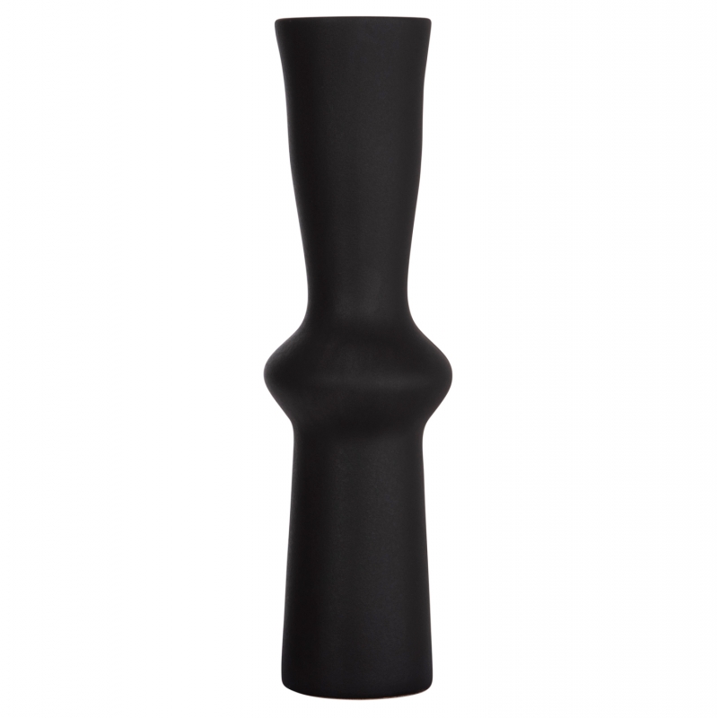 ΕΠΙΤΡΑΠΕΖΙΟ ΚΕΡΑΜΙΚΟ ΔΙΑΚΟΣΜΗΤΙΚΟ SCEPTER HM4637.02 ΜΑΥΡΟ ΜΑΤ Φ14x50Υεκ