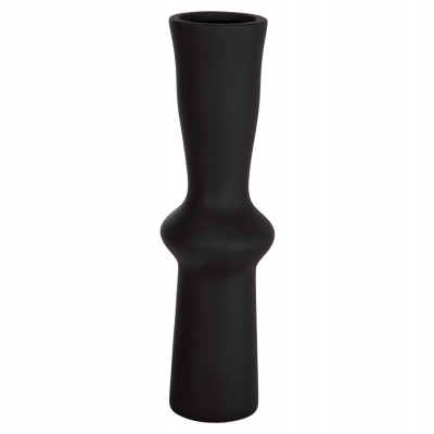 ΕΠΙΤΡΑΠΕΖΙΟ ΚΕΡΑΜΙΚΟ ΔΙΑΚΟΣΜΗΤΙΚΟ SCEPTER HM4637.02 ΜΑΥΡΟ ΜΑΤ Φ14x50Υεκ
