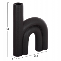 ΕΠΙΤΡΑΠΕΖΙΟ ΚΕΡΑΜΙΚΟ ΔΙΑΚΟΣΜΗΤΙΚΟ ARCON HM4638.02 ΜΑΥΡΟ ΜΑΤ 25,5x6x34Υεκ ΕΠΙΤΡΑΠΕΖΙΟ ΚΕΡΑΜΙΚΟ ΔΙΑΚΟΣΜΗΤΙΚΟ ARCON HM4638.02 ΜΑΥΡΟ ΜΑΤ 25,5x6x34Υεκ