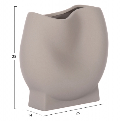 ΕΠΙΤΡΑΠΕΖΙΟ ΚΕΡΑΜΙΚΟ ΔΙΑΚΟΣΜΗΤΙΚΟ GLAZE HM4610.03 ΓΚΡΙ ΜΑΤ 26x14x25Υεκ ΕΠΙΤΡΑΠΕΖΙΟ ΚΕΡΑΜΙΚΟ ΔΙΑΚΟΣΜΗΤΙΚΟ GLAZE HM4610.03 ΓΚΡΙ ΜΑΤ 26x14x25Υεκ