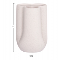 ΕΠΙΤΡΑΠΕΖΙΟ ΚΕΡΑΜΙΚΟ ΔΙΑΚΟΣΜΗΤΙΚΟ GLAZE HM4613.01 ΚΡΥΣΤΑΛΛΙΚΟ ΥΠΟΛΕΥΚΟ Φ16x22Υεκ ΕΠΙΤΡΑΠΕΖΙΟ ΚΕΡΑΜΙΚΟ ΔΙΑΚΟΣΜΗΤΙΚΟ GLAZE HM4613.01 ΚΡΥΣΤΑΛΛΙΚΟ ΥΠΟΛΕΥΚΟ Φ16x22Υεκ