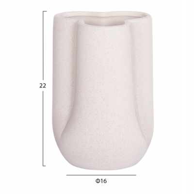ΕΠΙΤΡΑΠΕΖΙΟ ΚΕΡΑΜΙΚΟ ΔΙΑΚΟΣΜΗΤΙΚΟ GLAZE HM4613.01 ΚΡΥΣΤΑΛΛΙΚΟ ΥΠΟΛΕΥΚΟ Φ16x22Υεκ ΕΠΙΤΡΑΠΕΖΙΟ ΚΕΡΑΜΙΚΟ ΔΙΑΚΟΣΜΗΤΙΚΟ GLAZE HM4613.01 ΚΡΥΣΤΑΛΛΙΚΟ ΥΠΟΛΕΥΚΟ Φ16x22Υεκ