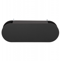 ΚΡΕΜΑΣΤΡΑ ΕΙΣΟΔΟΥ & ΚΛΕΙΣΤΟ ΡΑΦΙ STOR HM18078.03 ΜΕΛΑΜΙΝΗ ΣΚΟΥΡΟ ΓΚΡΙ 84x15.5x28.5Υεκ
