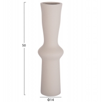 ΕΠΙΤΡΑΠΕΖΙΟ ΚΕΡΑΜΙΚΟ ΔΙΑΚΟΣΜΗΤΙΚΟ SCEPTER HM4637.03 ΓΚΡΙ ΜΑΤ Φ14x50Υεκ
