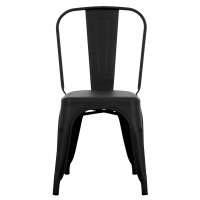 ΚΑΡΕΚΛΑ ΜΕΤΑΛΛΙΚΗ MELITA-PRO HM8641.42 ΜΑΥΡΟ ΜΑΤ 44x47x84.5Υεκ.
