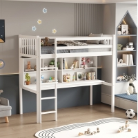ΠΑΙΔΙΚH KOYKETA τ.MONTESSORI ΜΕ ΓΡΑΦΕΙΟ & ΒΙΒΛΙΟΘΗΚΗ LIBRO HM708.03 ΞΥΛΟ ΠΕΥΚΟΥ ΛΕΥΚΟ- 90x190εκ ΠΑΙΔΙΚH KOYKETA τ.MONTESSORI ΜΕ ΓΡΑΦΕΙΟ & ΒΙΒΛΙΟΘΗΚΗ LIBRO HM708.03 ΞΥΛΟ ΠΕΥΚΟΥ ΛΕΥΚΟ- 90x190εκ