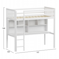 ΠΑΙΔΙΚH KOYKETA τ.MONTESSORI ΜΕ ΓΡΑΦΕΙΟ & ΒΙΒΛΙΟΘΗΚΗ LIBRO HM708.03 ΞΥΛΟ ΠΕΥΚΟΥ ΛΕΥΚΟ- 90x190εκ ΠΑΙΔΙΚH KOYKETA τ.MONTESSORI ΜΕ ΓΡΑΦΕΙΟ & ΒΙΒΛΙΟΘΗΚΗ LIBRO HM708.03 ΞΥΛΟ ΠΕΥΚΟΥ ΛΕΥΚΟ- 90x190εκ