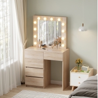 ΤΟΥΑΛΕΤΑ ΜΕ ΦΩΤΙΣΜΟ LED & ΣΥΡΤΑΡΙΑ BEYON HM2500.01 ΜΕΛΑΜΙΝΗ ΣΕ SONAMA 112.5x40.5x140Υεκ.
