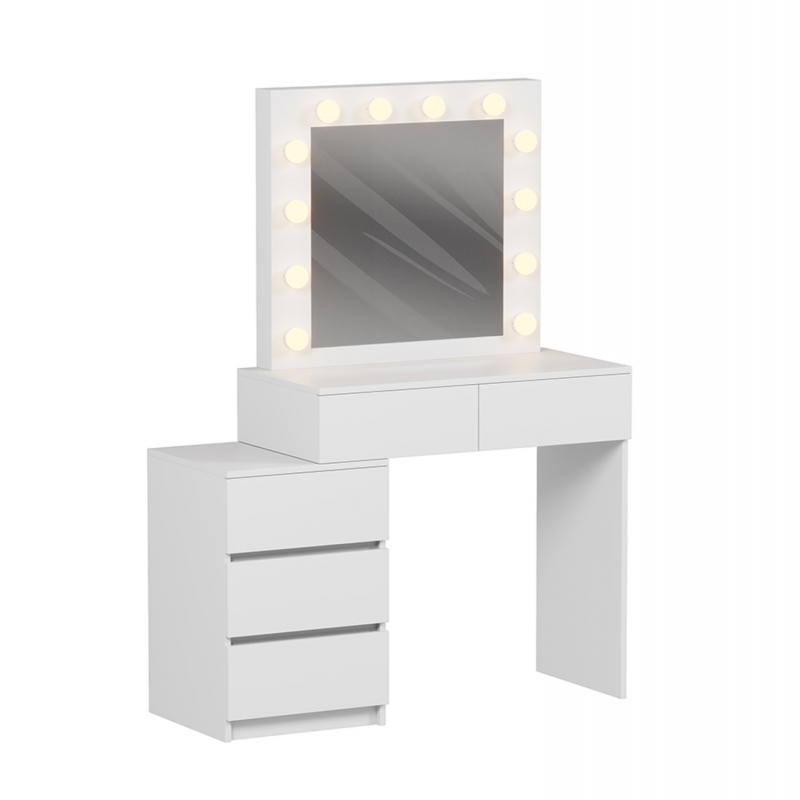 ΤΟΥΑΛΕΤΑ ΜΕ ΦΩΤΙΣΜΟ LED & ΣΥΡΤΑΡΙΑ BEYON HM2500.03 ΜΕΛΑΜΙΝΗ ΣΕ ΛΕΥΚΟ 80x40x140Υεκ.