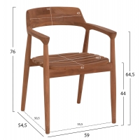 ΠΟΛΥΘΡΟΝΑ ΕΞΩΤΕΡΙΚΟΥ ΧΩΡΟΥ FREM HM18107 ΞΥΛΟ TEAK-ΦΥΣΙΚΟ ΧΡΩΜΑ 59x54.5x76Υεκ. ΠΟΛΥΘΡΟΝΑ ΕΞΩΤΕΡΙΚΟΥ ΧΩΡΟΥ FREM HM18107 ΞΥΛΟ TEAK-ΦΥΣΙΚΟ ΧΡΩΜΑ 59x54.5x76Υεκ.