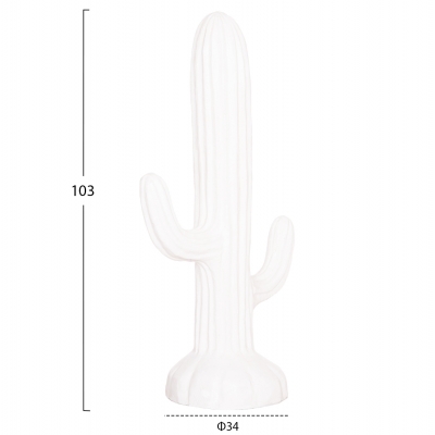ΔΙΑΚΟΣΜΗΤΙΚΟΣ ΚΑΚΤΟΣ ΔΑΠΕΔΟΥ CACTUS HM4386.02M ΓΥΨΟΣ ΣΕ ΛΕΥΚΟ 54x34x103Υεκ. ΔΙΑΚΟΣΜΗΤΙΚΟΣ ΚΑΚΤΟΣ ΔΑΠΕΔΟΥ CACTUS HM4386.02M ΓΥΨΟΣ ΣΕ ΛΕΥΚΟ 54x34x103Υεκ.