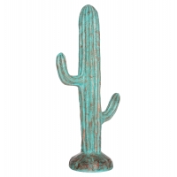 ΔΙΑΚΟΣΜΗΤΙΚΟΣ ΚΑΚΤΟΣ ΔΑΠΕΔΟΥ CACTUS HM4386.03L ΓΥΨΟΣ ΣΕ ΤΙΡΚΟΥΑΖ 63x37x150Υεκ.