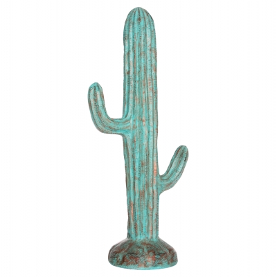 ΔΙΑΚΟΣΜΗΤΙΚΟΣ ΚΑΚΤΟΣ ΔΑΠΕΔΟΥ CACTUS HM4386.03L ΓΥΨΟΣ ΣΕ ΤΙΡΚΟΥΑΖ 63x37x150Υεκ.