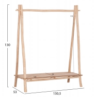 ΕΠΙΠΛΟ ΕΙΣΟΔΟΥ PERL HM9911 ΚΛΑΔΙΑ ΞΥΛΟΥ TEAK-ΦΥΣΙΚΟ 130,5x53x152Υεκ. ΕΠΙΠΛΟ ΕΙΣΟΔΟΥ PERL HM9911 ΚΛΑΔΙΑ ΞΥΛΟΥ TEAK-ΦΥΣΙΚΟ 130,5x53x152Υεκ.