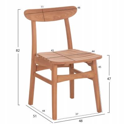 ΚΑΡΕΚΛΑ ΤΡΑΠΕΖΑΡΙΑΣ ΕΞ.ΧΩΡΟΥ ROBBIE HM18115 ΞΥΛΟ TEAK--ΦΥΣΙΚΟ 48x51x82Υεκ. ΚΑΡΕΚΛΑ ΤΡΑΠΕΖΑΡΙΑΣ ΕΞ.ΧΩΡΟΥ ROBBIE HM18115 ΞΥΛΟ TEAK--ΦΥΣΙΚΟ 48x51x82Υεκ.