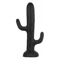 ΔΙΑΚΟΣΜΗΤΙΚΟΣ ΚΑΚΤΟΣ ΔΑΠΕΔΟΥ CACTUS HM4386.01L ΓΥΨΟΣ ΣΕ ΜΑΥΡΟ 63x37x150Υεκ.