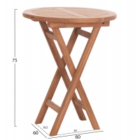 ΤΡΑΠΕΖΙ ΣΚΗΝΟΘΕΤΗ ΣΤΡΟΓΓΥΛΟ ERIS HM18119 ΞΥΛΟ TEAK--ΦΥΣΙΚΟ Φ60x75Υεκ. ΤΡΑΠΕΖΙ ΣΚΗΝΟΘΕΤΗ ΣΤΡΟΓΓΥΛΟ ERIS HM18119 ΞΥΛΟ TEAK--ΦΥΣΙΚΟ Φ60x75Υεκ.