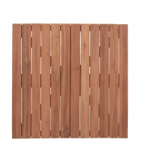ΕΠΙΦΑΝΕΙΑ ΤΡΑΠΕΖΙΟΥ ΤΕΤΡΑΓΩΝΗ HM18135 ΞΥΛΟ TEAK--ΦΥΣΙΚΟ 60x60x4(πάχος)εκ.