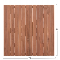 ΕΠΙΦΑΝΕΙΑ ΤΡΑΠΕΖΙΟΥ ΤΕΤΡΑΓΩΝΗ HM18136 ΞΥΛΟ TEAK--ΦΥΣΙΚΟ 70x70x4(πάχος)εκ. ΕΠΙΦΑΝΕΙΑ ΤΡΑΠΕΖΙΟΥ ΤΕΤΡΑΓΩΝΗ HM18136 ΞΥΛΟ TEAK--ΦΥΣΙΚΟ 70x70x4(πάχος)εκ.