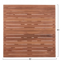 ΕΠΙΦΑΝΕΙΑ ΤΡΑΠΕΖΙΟΥ ΤΕΤΡΑΓΩΝΗ HM18137 ΞΥΛΟ TEAK--ΦΥΣΙΚΟ 80x80x4(πάχος)εκ. ΕΠΙΦΑΝΕΙΑ ΤΡΑΠΕΖΙΟΥ ΤΕΤΡΑΓΩΝΗ HM18137 ΞΥΛΟ TEAK--ΦΥΣΙΚΟ 80x80x4(πάχος)εκ.