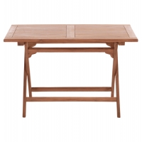 ΤΡΑΠΕΖΙ ΠΤΥΣΣΟΜΕΝΟ ΟΡΘΟΓΩΝΙΟ ERIS HM18117 ΞΥΛΟ TEAK--ΦΥΣΙΚΟ 120x70x76Υεκ.
