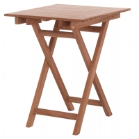 ΤΡΑΠΕΖΙ ΣΚΗΝΟΘΕΤΗ ΤΕΤΡΑΓΩΝΟ HEIDEL HM18121 ΞΥΛΟ TEAK--ΦΥΣΙΚΟ 60x60x75Υεκ.